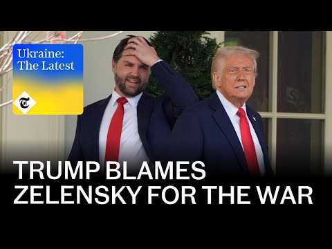 Trump blames Zelensky for ‘starting’ war, Ukraine ‘strikes back’ with huge attack on Russia|Podcast