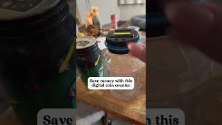 Save money with this digital coin counter #fyp #foryoupage #savingmoney