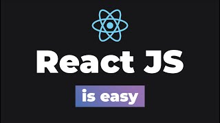React is too easy | React JS Crash Course