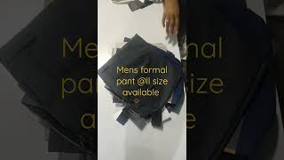 🔥 OUR OUTLET'S BRANDED MENS FORMAL PANTS @400 450Rs💥  only#branded#officewear #menswear#pant