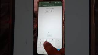 2 step verification || Whatsapp two step verification enable #HackersTag #shorts #whatsapp