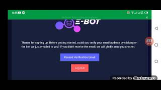 new website e_bot live airdrop presale