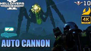 Helldivers 2 - Autocannon Gameplay (No commentary, Max difficulty, No deaths)