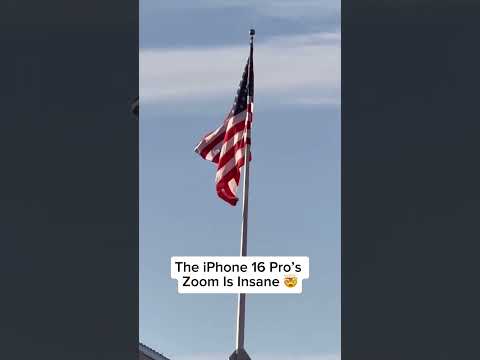 The iPhone 16 Pro’s Zoom Is Insane 🤯 #tech #apple #iphone16pro #zoom #fyp #viralshorts #trending