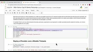 Building and Training the Exponential Smoothing Model with Python Language