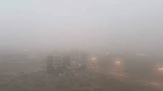 What’s s this Smog or fog ? #dubai #ajman #family #travel #food #smog #fog #climatechange #health