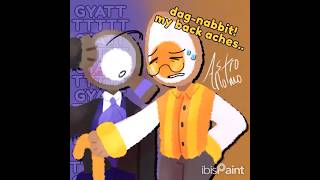 EGGSON X RODGER 🔍🥚 #dandysworld #rodger #eggson #fanart #art #newcharacter #update