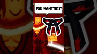 How to get Black Belt from Dojo Trainer in Blox Fruits Roblox #bloxfruits #roblox #shorts