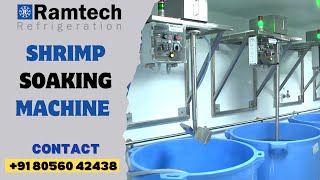 SHRIMP SOAKING MACHINE - RAMTECH MAKE