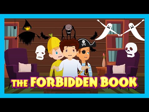 THE FORBIDDEN BOOK | TIA & TOFU | HAUNTED STORY | HALLOWEEN SPECIAL FOR KIDS