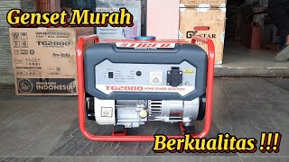 Review Mesin Genset Tiger TG 2880 1000 Watt
