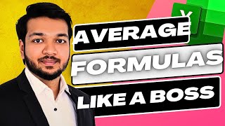 How to calculate Average formula tutorial in Excel within 8 MINS!