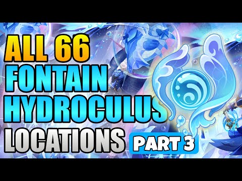 All 66 Hydroculus Locations in Fontaine 4.2【Genshin Impact】