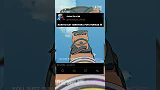 Naruto Eat Gerotora For Storage 😅 || #shorts #shortvideo #naruto #narutoshippuden #jiraiya #viral