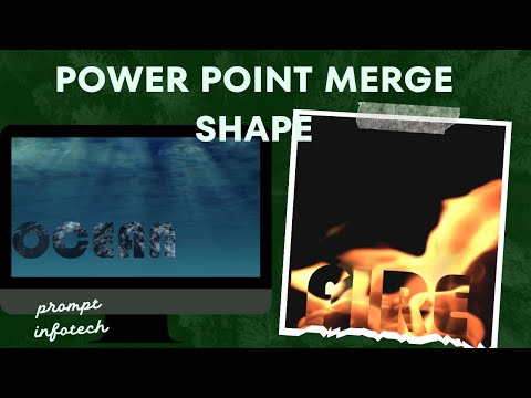 POWER POINT MERGE SHAPE | Power Point Tutorials |