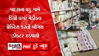 પાદરાના વડુ ગામે ડિગ્રી વગર મેડીકલ પ્રેક્ટિસ કરતો બોગસ ડોક્ટર ઝડપાયો 2025 | Spark Today News