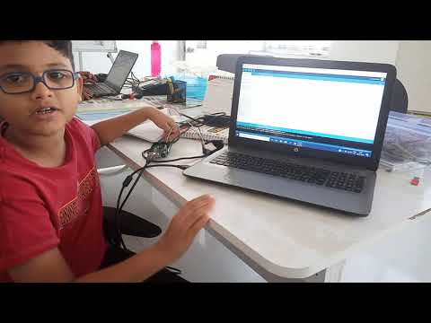 Accelerometer activity using Arduino