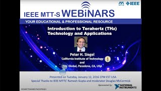 Introduction to Terahertz (THz) Technology and Applications