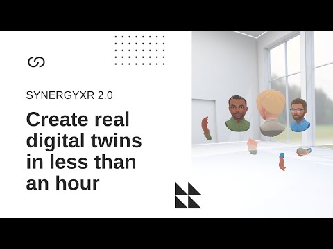 Create real digital twins in less than an hour with SynergyXR 2.0