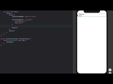 How to move HStack to the top of the ​screen in SwiftUI