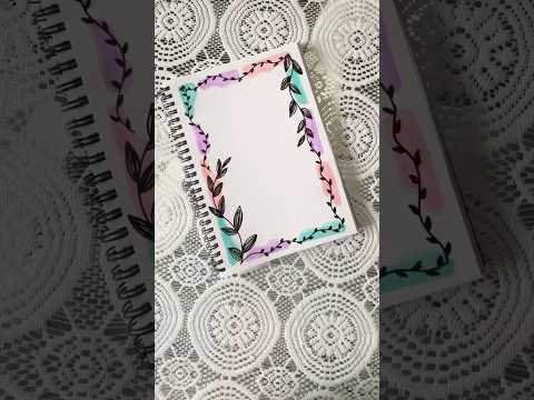 Easy front page design #art #projectdesigns #frontpagedesign #assignment #journal #ytshorts #shorts