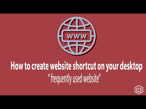 How To Create Website Shortcut (Icons) On Your Desktop??