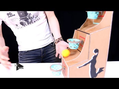 DIY Best Toy Slam Dunk - Wow! Cardboard Basketball game