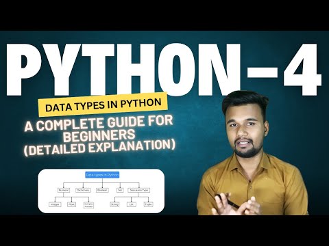 Data Types in Python: A Complete Guide for Beginners (Detailed Explanation)