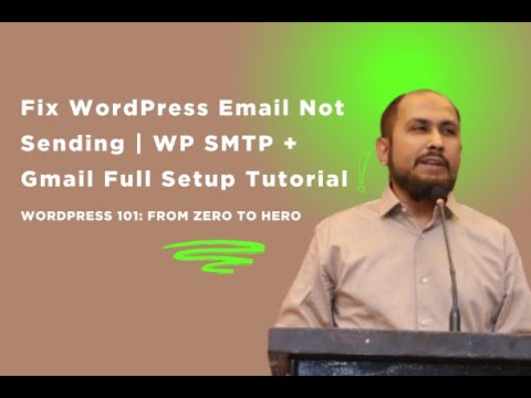 Fix WordPress Email Not Sending | WP SMTP + Gmail Full Setup Tutorial | Adil Ghani