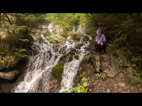 One day trip in Bucegi Mountains, at Spumoasa Waterfall