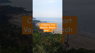 Chapora fort | Vagator beach | Goa India | #goa #goabeaches #chaporafort #dilchahtahai #vagator #yt