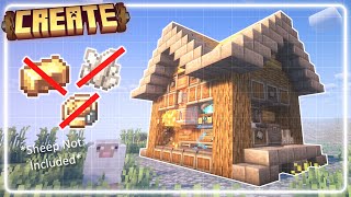 Introducing The BEST Self-Powered Starter Base In The Create Mod!