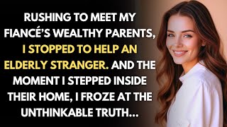 Rushing to My Fiancé’s Mansion, I Defended a Helpless Stranger… and What I Discovered Shocked Me