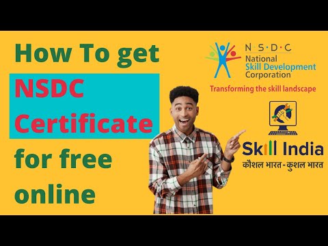 How To get NSDC Certificate | How's That Tech #shorts