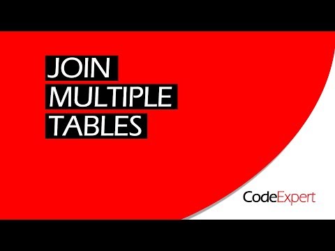 JOIN MULTIPLE TABLES (SQL)