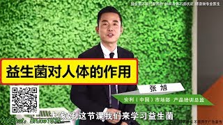张旭基础营养知识：益生菌对人体健康的好处有哪些？ #纽崔莱 #营养知识