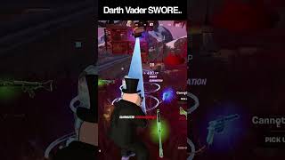 Darth Vader AI SWEARING in Fortnite.. #fortnite #darthvader