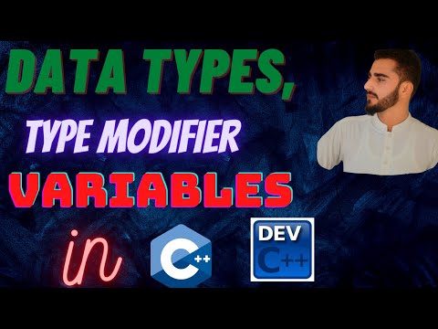 Data Types with types modifier and variables in C++ |Memory allocation by variable in RAM|Tutorial#3