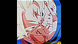 Fire and evil appear in their eyes🔥☠️ #dbz #db #edit #goku #vegeta #anime #trendingshorts