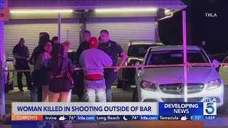 Woman killed in Hawthorne shooting, suspect at large