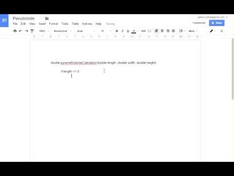 pseudocode