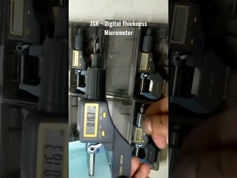 JSR - Digital Thickness Micrometer • User Video #shorts