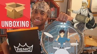 Unboxing REMO Controlled Sound Drum Head/Skin | Snare | Review | Rhythm | Pinstripe | Powerstroke