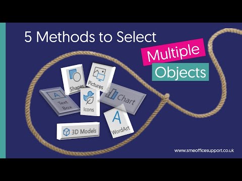5 Methods to Select Multiple Objects in Word, Excel or PowerPoint