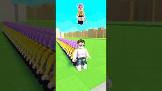 Rumi kpop demon hunter plays infinite clone roblox 🧟‍♀️😈#roblox #shorts #trending