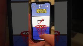 Rare Clear Shot 🏀 3D #Basketball Game 🏀 #Unity Asset 🏀 #GameDev