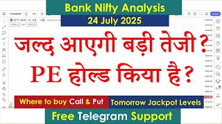 Bank Nifty Tomorrow Prediction 24 July 2025 Calls Options Put Call Buy Level Bank Nifty Options