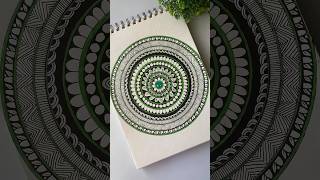 Easy way to draw mandala ˚˖𓍢ִ໋🌷͙֒✧˚.🎀༘#mandalaforbegginers #trending #shorts #drawing #artist