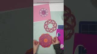 How to layer a 3D Mandala + Free SVG file #shorts