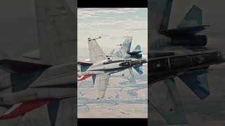 F18 vs Su30. #warthunder #warthundercinematic #military #dogfight